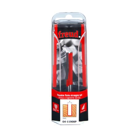 Mèche droite Ø Q 8 mm - Ø 8 mm - H 31,8/70 mm FREUD F03FR01448
