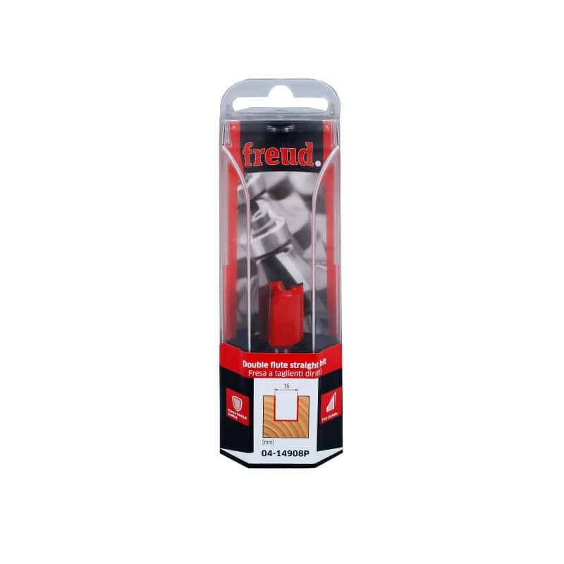 Mèche droite Ø Q 12 mm - Ø 16 mm - H 38,1/76,1 FREUD F03FR01544