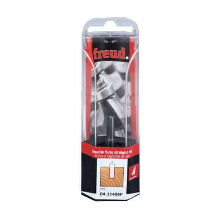 Mèche droite Ø Q 8 mm - Ø 5 mm - H 12,7/50,8 mm FREUD F03FR01438