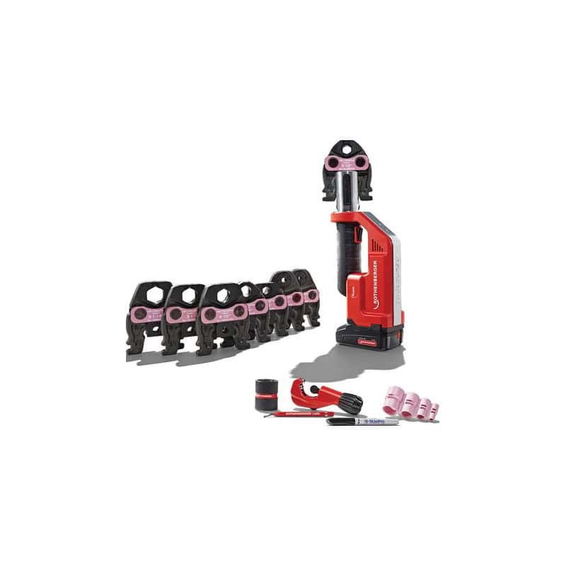 Sertisseuse ROMAX 18V avec 8 mâchoires 1000002121