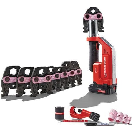 Sertisseuse ROMAX 18V avec 8 mâchoires ROTHENBERGER 1000002121
