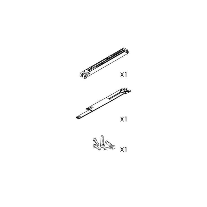 AMORTISSEUR PUSH-TO-OPEN HAWA PORTA 100 HMT POCKET