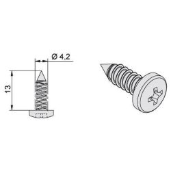 VIS POUR SUPPORTS