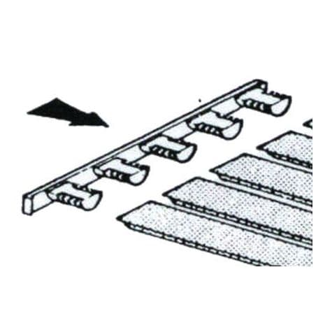 Embout pour tube duralinox anodisé 13034 FERMOD