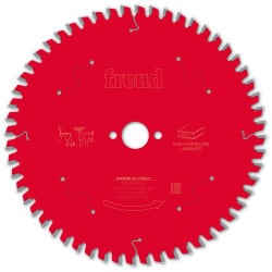 Lame HPL Ø 190 mm - AL 20 mm - 56 dents - E 2,6/1,6 mm FREUD F03FS09867
