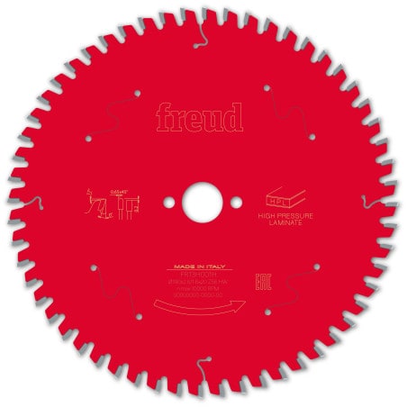 Lame HPL Ø 190 mm - AL 20 mm - 56 dents - E 2,6/1,6 mm FREUD F03FS09867