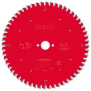 Lame HPL Ø 190 mm - AL 20 mm - 56 dents - E 2,6/1,6 mm FREUD F03FS09867