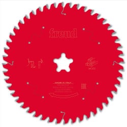 Lame bois Ø 190 mm - AL étoile FastFix - E 2,4/1,6 mm - 48 dents FREUD F03FS09770