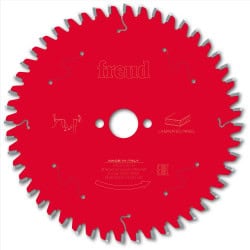 Lame mélaminé Ø 165 mm - AL 20 mm - E 2,6/1,6 mm - 48 dents FREUD F03FS09800