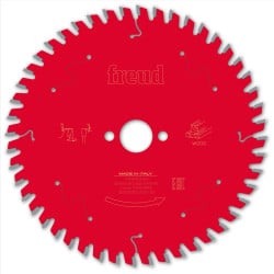 Lame bois Ø 160 mm - AL 20 mm - E 1,8/1,3 mm - 48 dents FREUD F03FS09677