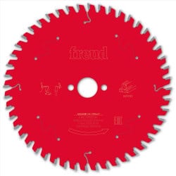 Lame bois Ø 165 mm - AL 20 mm - E 2,4/1,6 mm - 48 dents FREUD F03FS09690