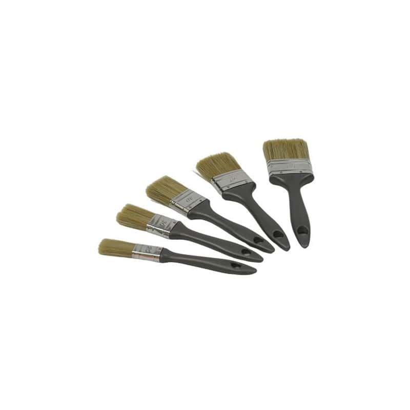 LOT DE 5 BROSSES PLATES