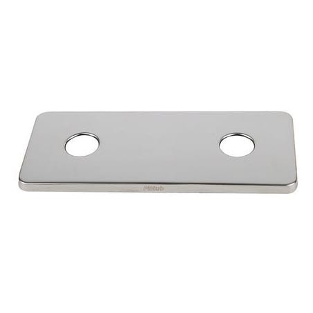 Plaque de finition inox entraxe 150 PBTUB PLACINOX150