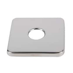Plaque de finition inox monotrou PBTUB PLACINOXMONO