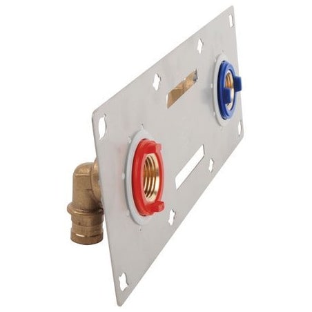 Kit de fixation pour robinetterie murale à glissement entraxe 150 mm PBTUB PLAC216