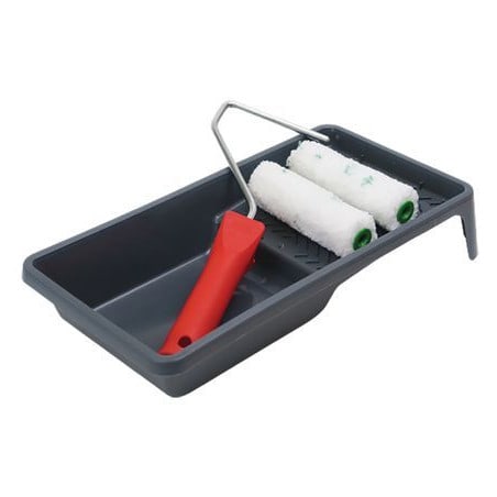 Lot de 2 manchons + monture 110 mm + bac L'OUTIL PARFAIT 8197