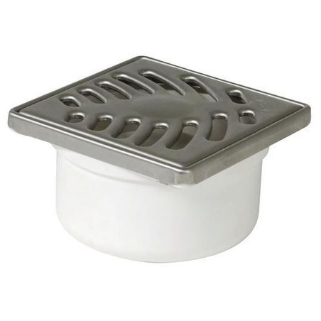 Siphonnette grille carrée SIHJ10CI NICOLL