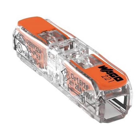 Connecteur à leviers inline WAGO 221-2411