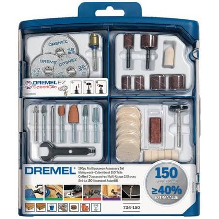 Coffret d'accessoires 150 pièces DREMEL 2615S724JA