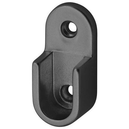 Support d'extrémité à visser pour tube de penderie ovale 30 x 14 mm 1170-70-023