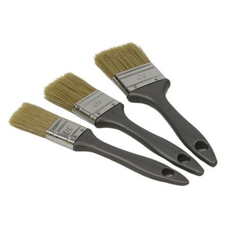 Lot 3 brosses plates spéciales acrylique 8210 L'OUTIL PARFAIT