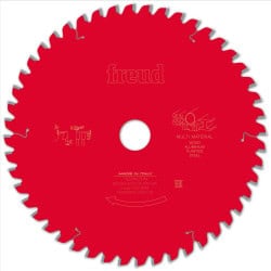 Lame multimatériaux - Ø 254 mm - AL 30 mm - E 2,4/2 mm - 48 dents FREUD F03FS09889