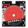 Lame multimatériaux - Ø 254 mm - AL 30 mm - E 2,4/2 mm - 48 dents FREUD F03FS09889