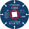 Disque à tronçonner carbure X-LOCK bois et PVC Carbide Multi Wheel BOSCH 2608619284