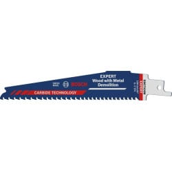 LAME DE SCIE SABRE CARBURE DEMOLITION BOIS/METAL