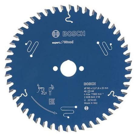 Lame de scie circulaire bois 160 pour TS55 BOSCH 2608644127
