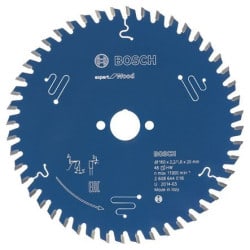 Lame de scie circulaire bois ø190 pour CS50 BOSCH 2608644087