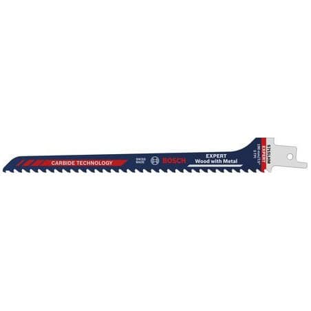 Lame scie sabre carbure chantournage BOSCH 2608900384