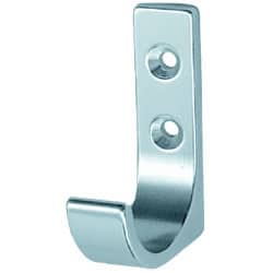 Porte-manteau moderne noir mat 1 branche HERMETA 0149-18