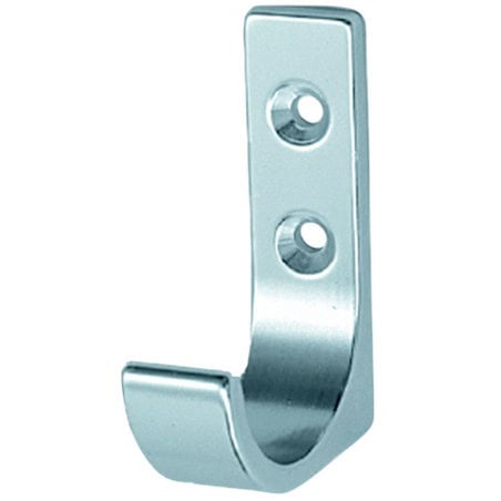 Porte-manteau moderne argenté 1 branche HERMETA 0149-01