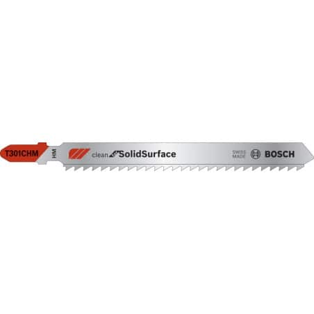 Lame de scie sauteuse plastique T 301 CHM BOSCH 2608900566