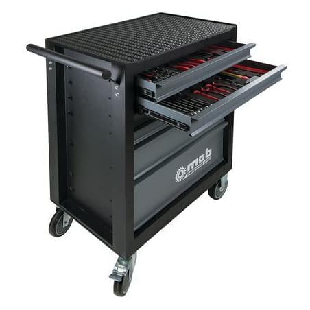 Servante 6 tiroirs avec 140 outils MOB 9523140601