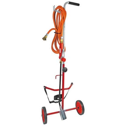 Désherbeur thermique avec chariot porte-bouteille 6505