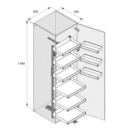 ARMOIRE COULISSANTE PLENO PLUS FIORO