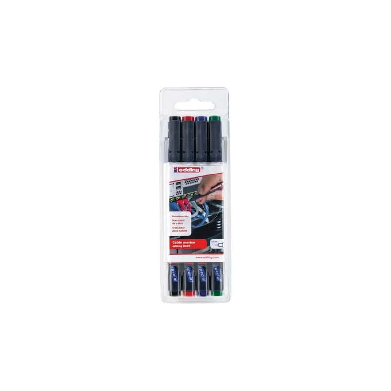 POCHETTE 4 MARQUEURS POUR CABLE ELECTRIQUE