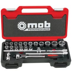 COFFRET FUSION BOX 1/2" CLIQUET MANCHE ROTATIF