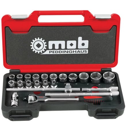 Coffret fusion box 1/2" cliquet manche rotatif MOB 9436022001