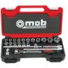 Coffret fusion box 1/2" cliquet manche rotatif MOB 9436022001
