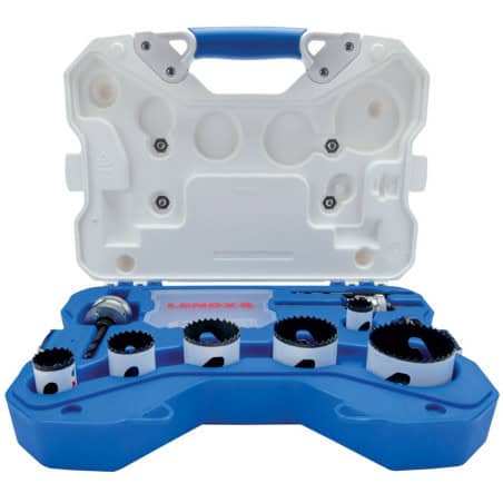 Coffret scies trepan bi-métal 6 diamètres LENOX