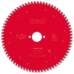 Lame alu / PVC Ø 210 mm - AL 30 mm - E 2,3/1,8 mm - 72 dents FREUD F03FS09817