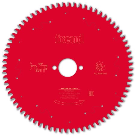 Lame alu / PVC Ø 210 mm - AL 30 mm - E 2,3/1,8 mm - 72 dents FREUD F03FS09817