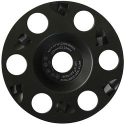 Plateau diamanté polycristallin 125 mm LEMAN 1750125