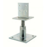 Pied de poteau réglable forte charge SIMPSON PIBA110/160