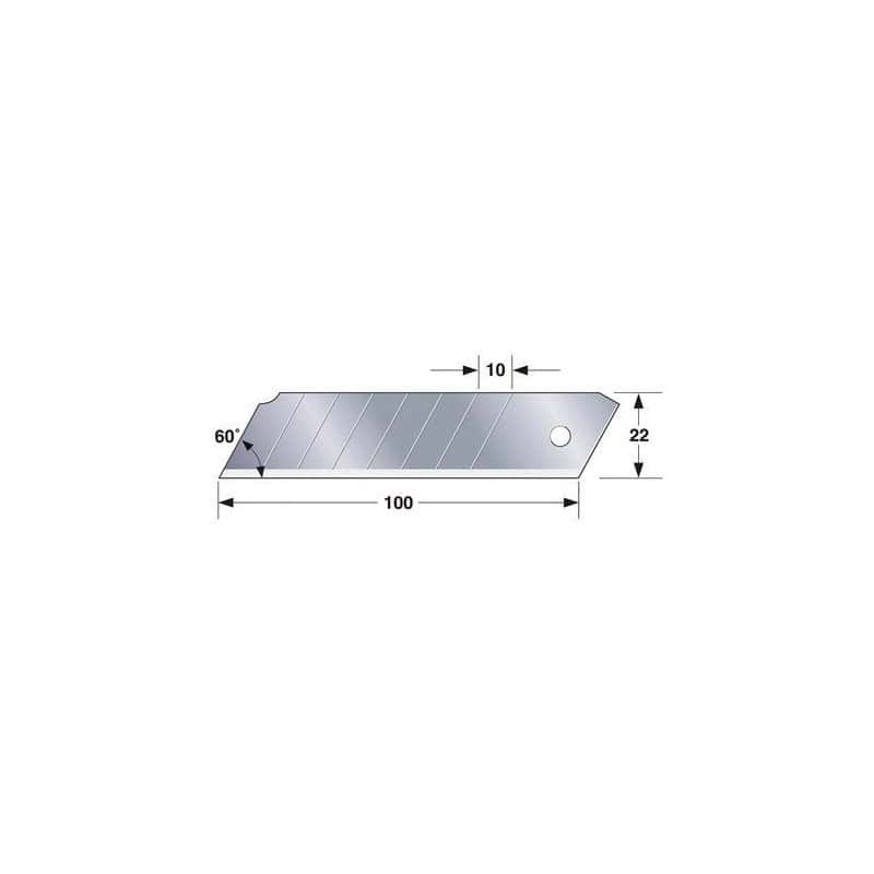 Lame x10 pour cutter poignée pistolet TAJIMA CB62H