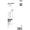 Porte-outil powerchange 6 pans avec centreur BOSCH 2608594258