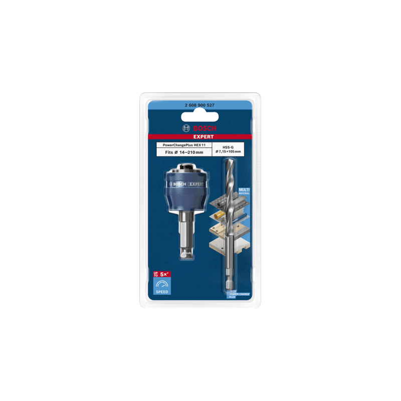 Porte-outil powerchange 6 pans avec centreur BOSCH 2608594258